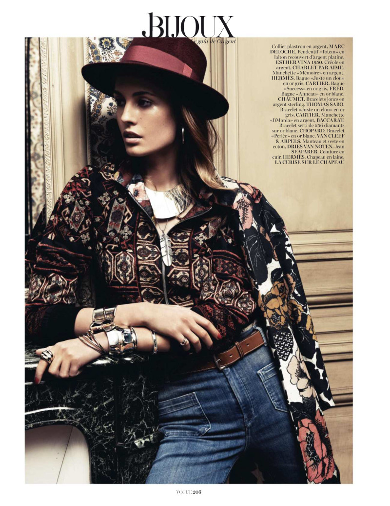 Nadja Bender featured in Le Goût De L\'argent, March 2014