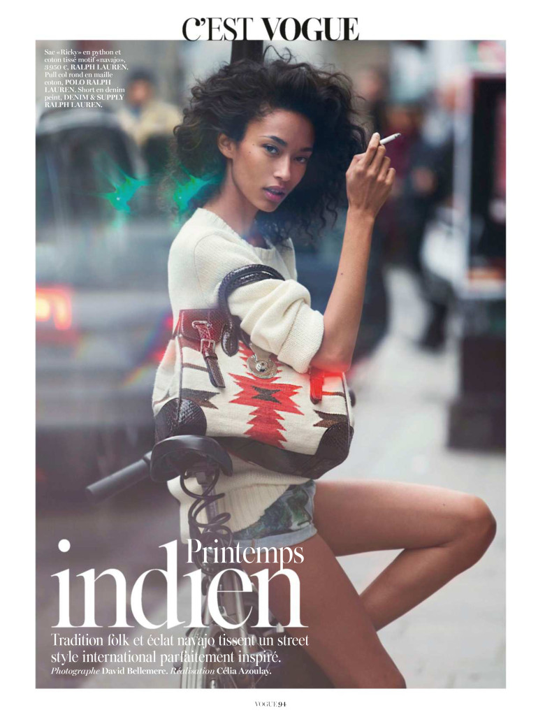 Anais Mali featured in C\'est Vogue, April 2014