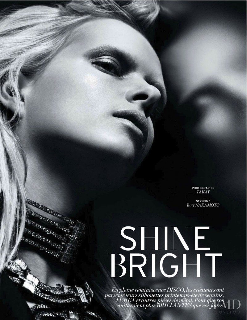 Alyona Subbotina featured in Shine Bright, April 2013