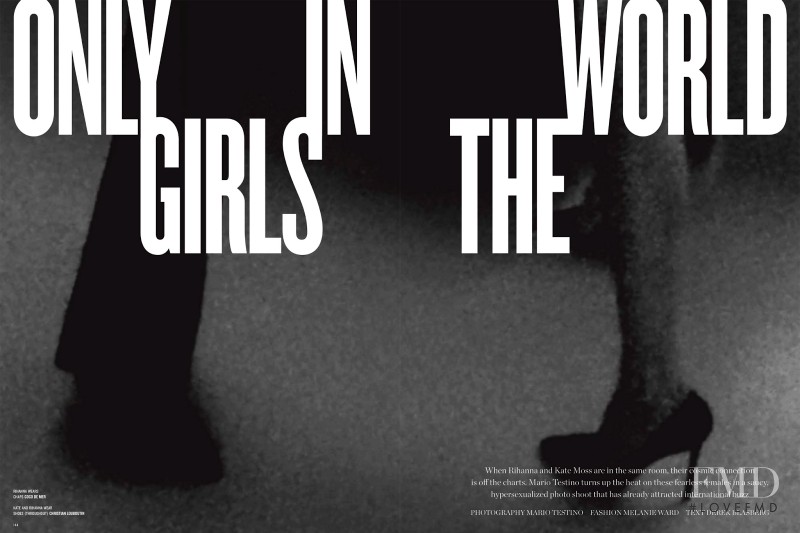 Only Girls In The World, March 2013