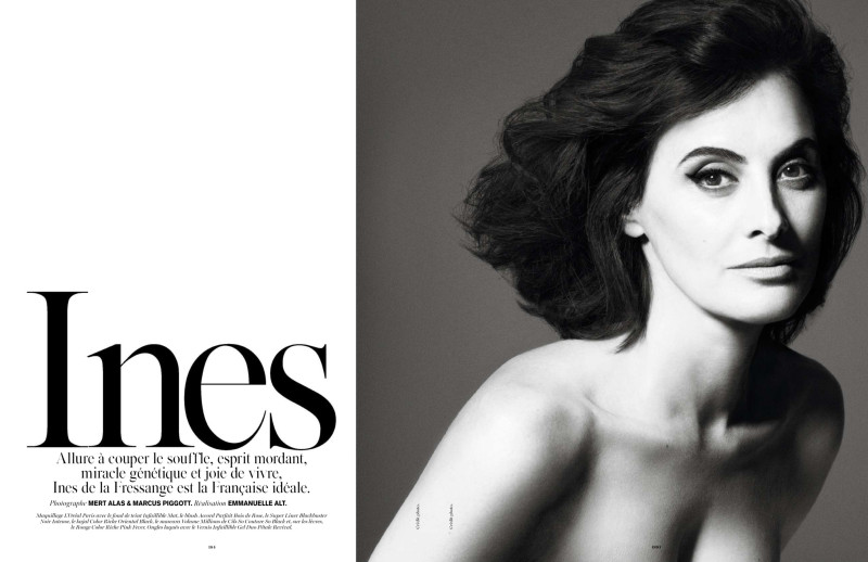 Ines de la Fressange featured in Ines, December 2014