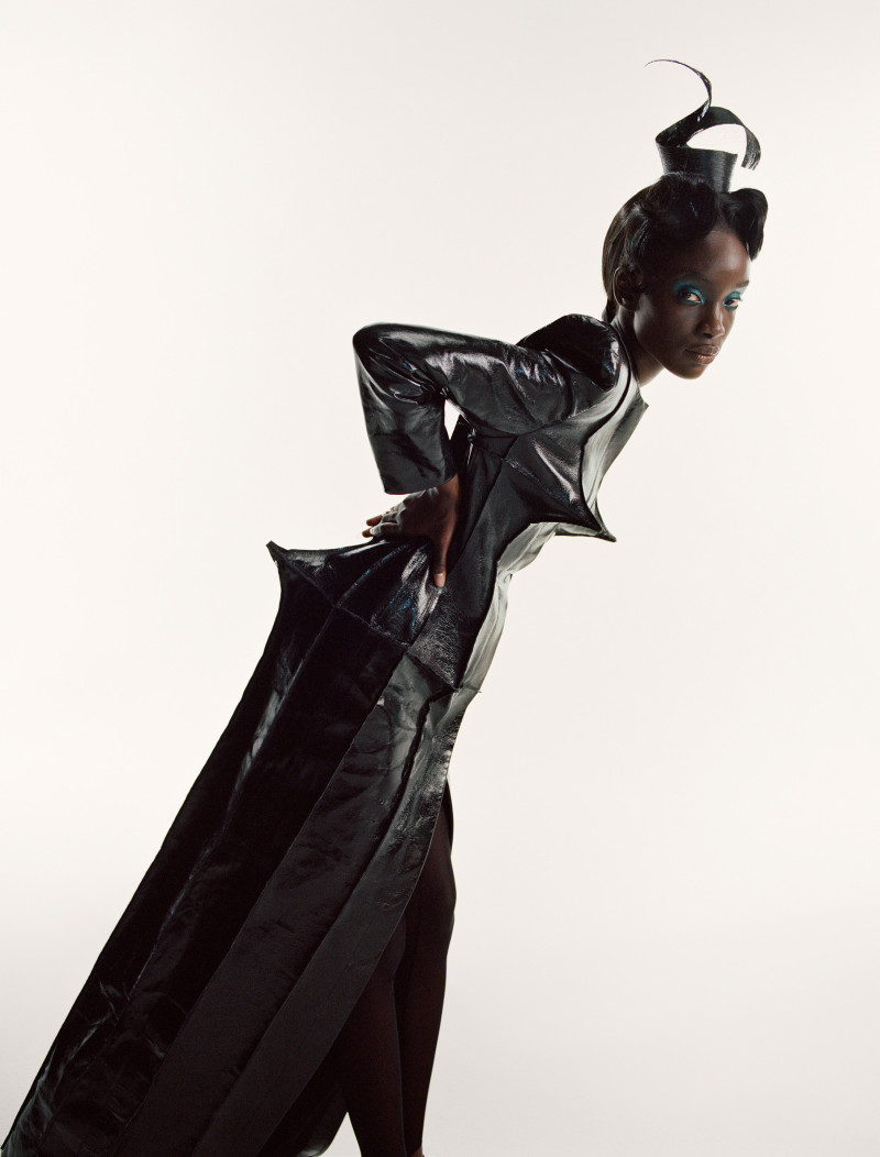 Maty Fall Diba featured in Schiaparelli, July 2022