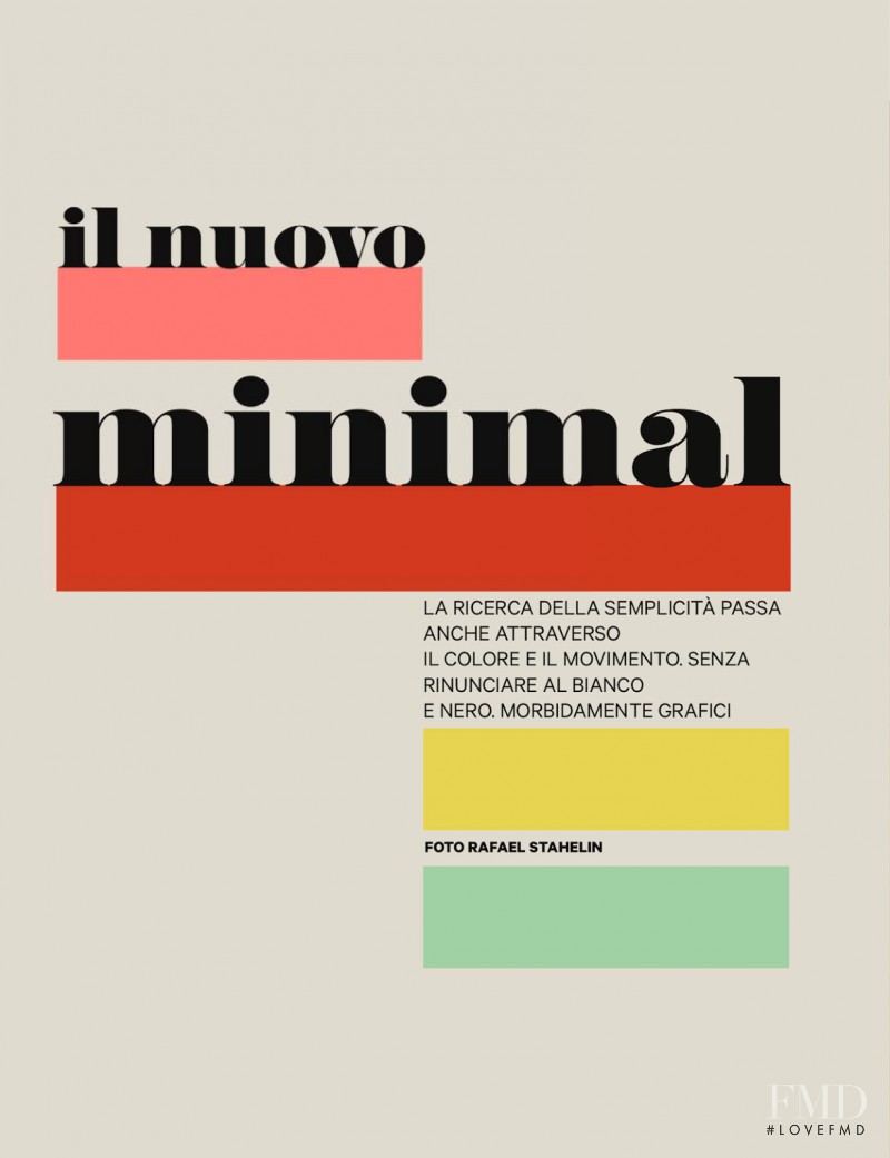 Il Nuovo Minimal, April 2013