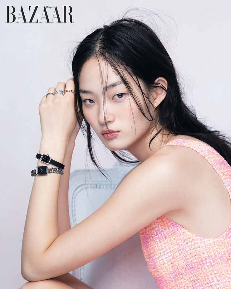 Hyun Ji Shin featured in Chanel, December 2023