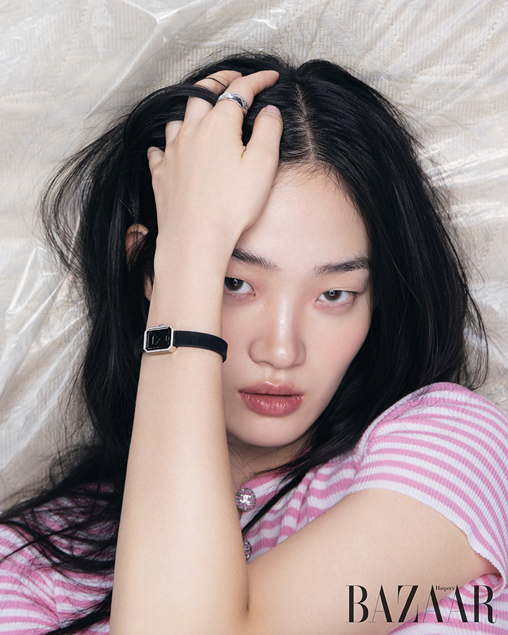 Hyun Ji Shin featured in Chanel, December 2023