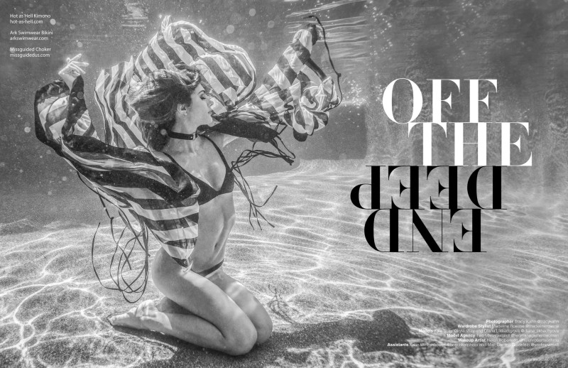 Kyla Grandy featured in Off The Deep End, July 2017