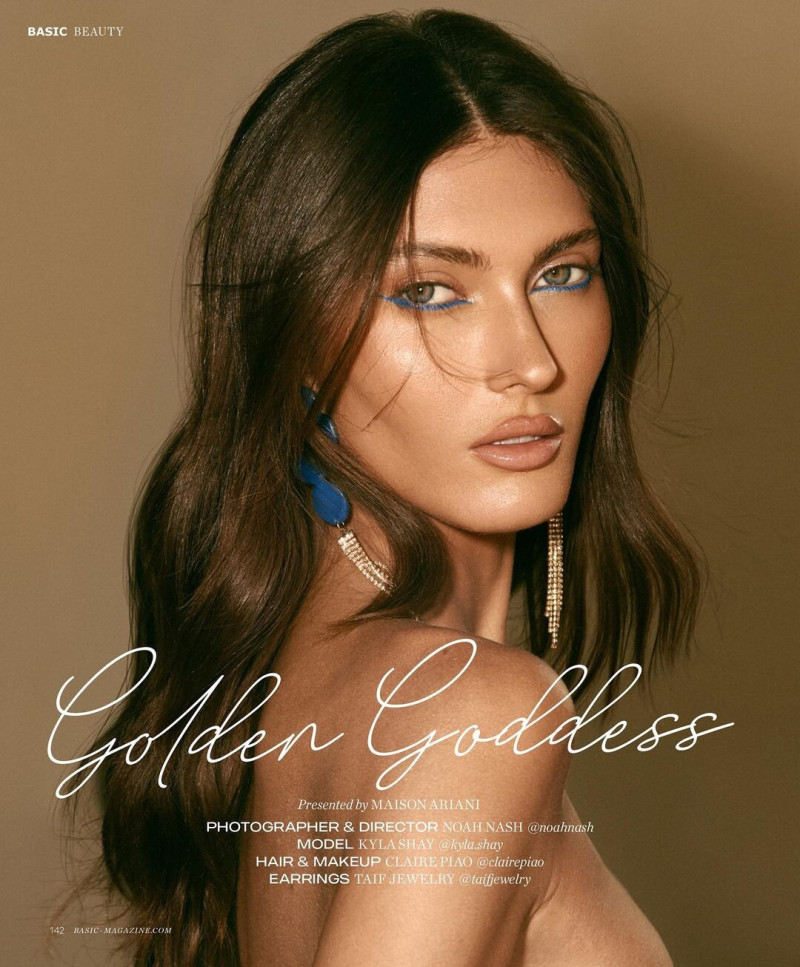 Kyla Grandy featured in Golden Goddess, October 2023