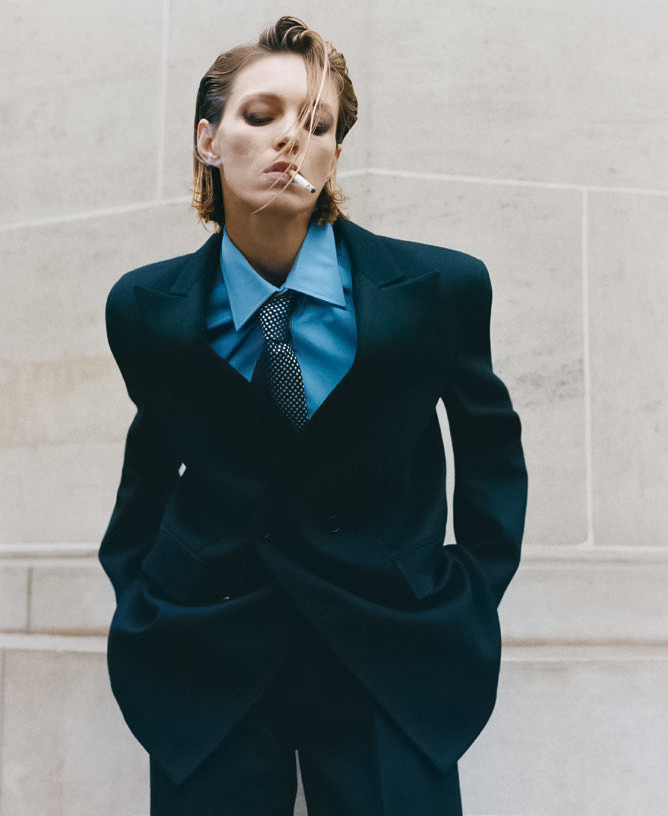 Anja Rubik featured in Cont., November 2023