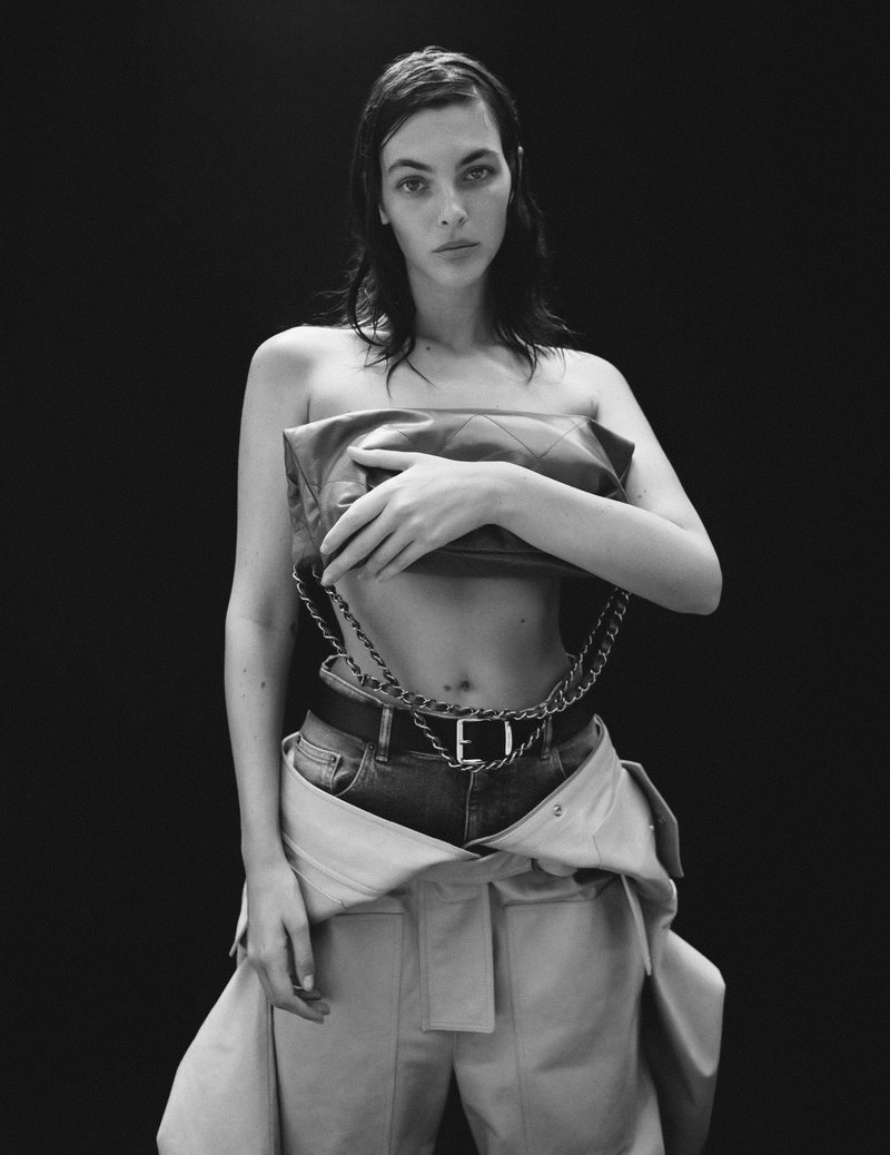 Vittoria Ceretti featured in Vittoria, November 2023