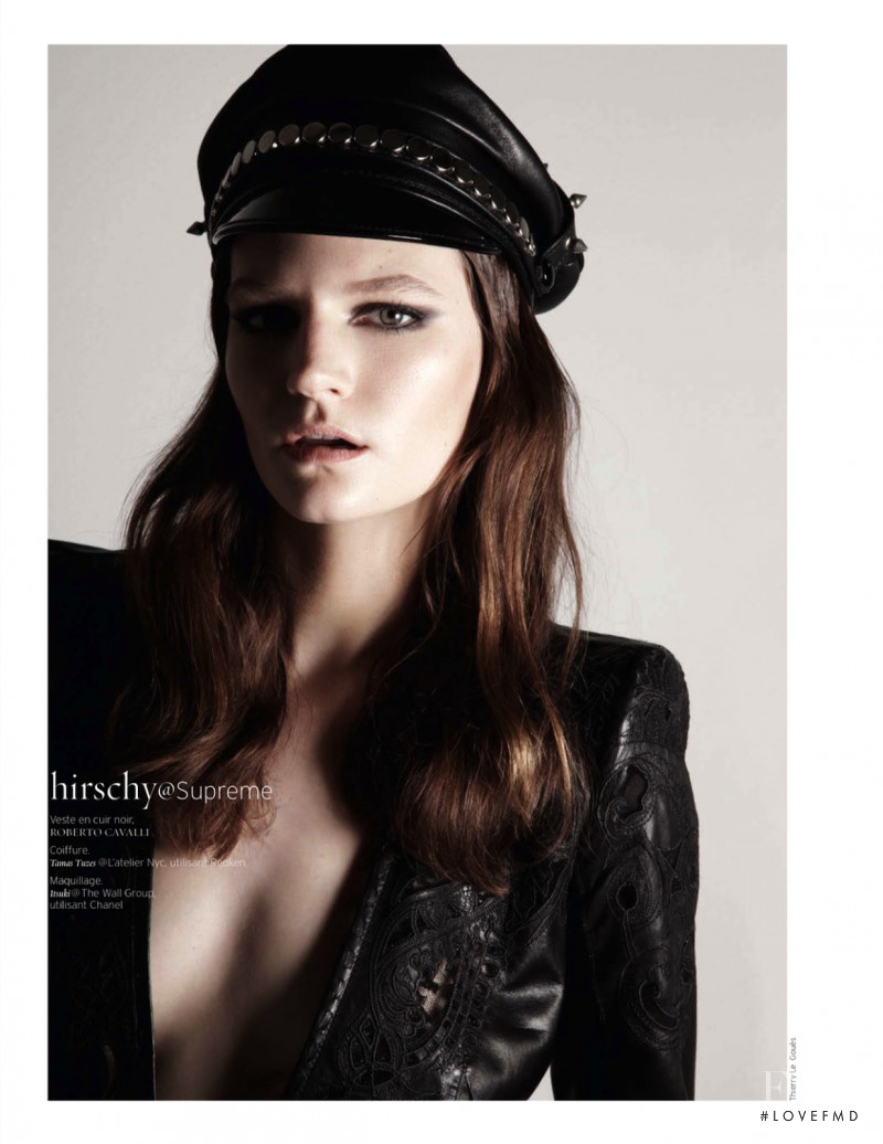 Hirschy Hirschfelder featured in Born To Be A Model, March 2013