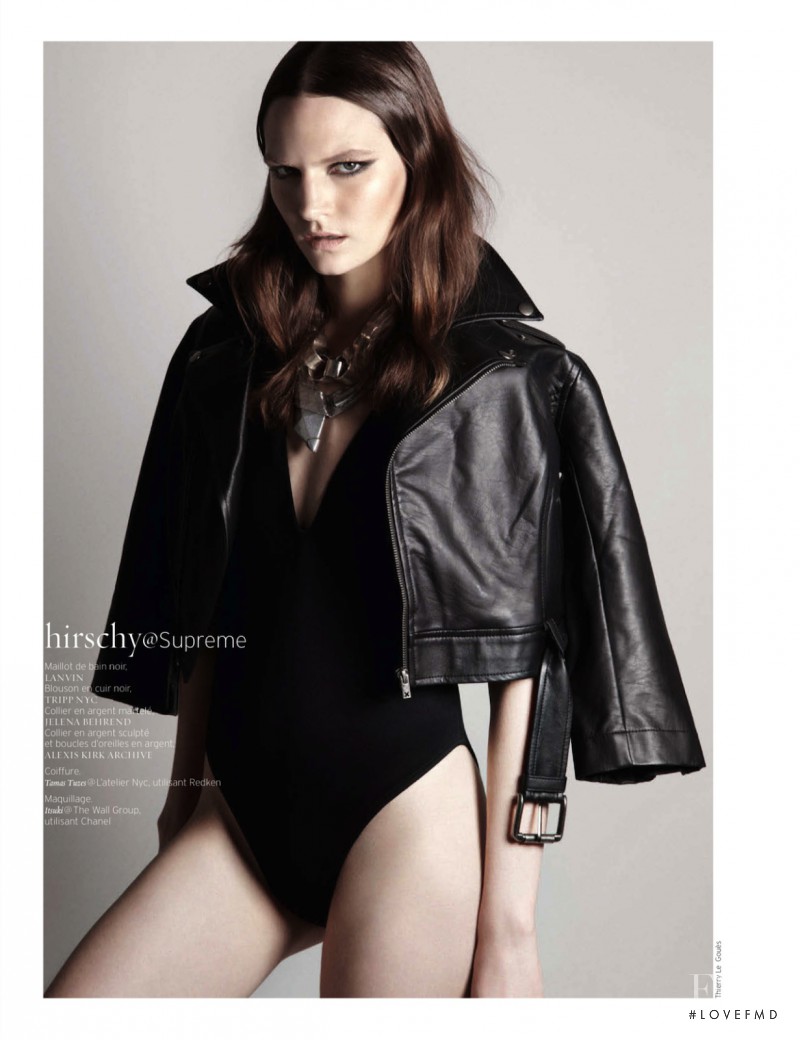 Hirschy Hirschfelder featured in Born To Be A Model, March 2013