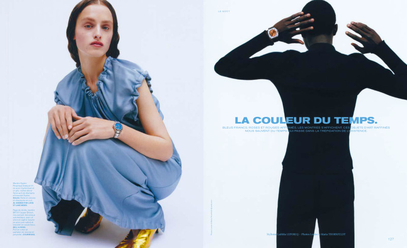 Dara Gueye featured in Le Couleur Du Temps, November 2022