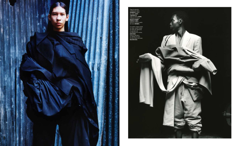 Khadim Thiam featured in Hommes Objets, October 2022