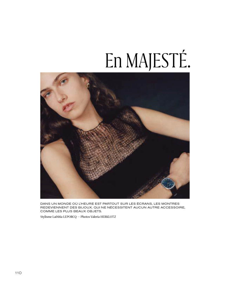 Matthew Seymour featured in En Majesté, November 2021