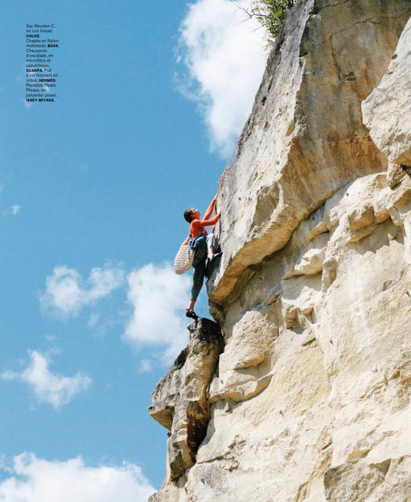 Cyrielle Lalande featured in Premières De Cordée, September 2021