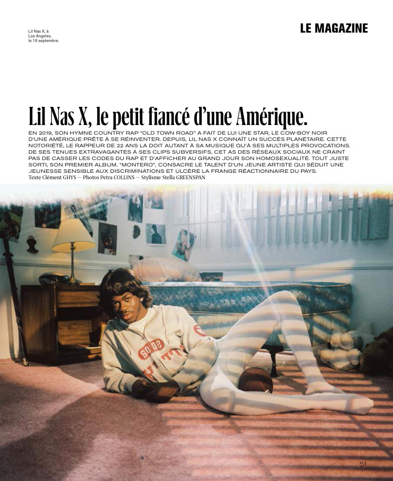 Lil Nas X, Le Petit Fiancé d\'Une Amérique, October 2021