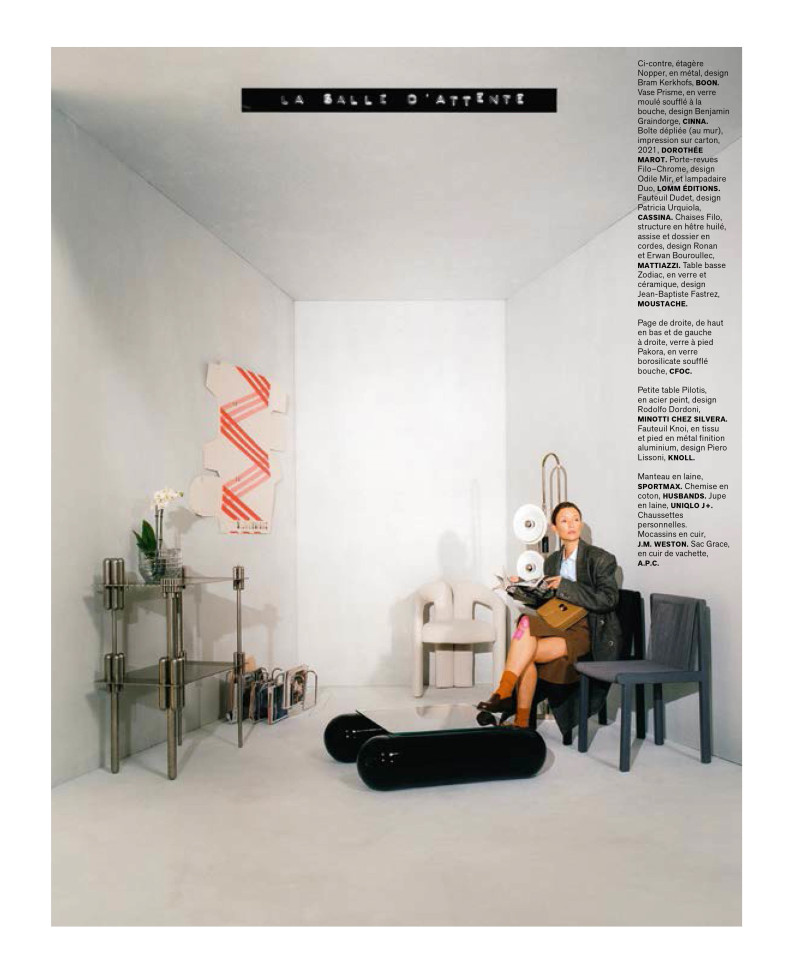 Audrey Marnay featured in Les Choses De La Vie, October 2021