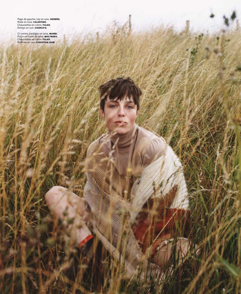 Edie Campbell featured in Filer À L\'anglaise (chapter 1), September 2020