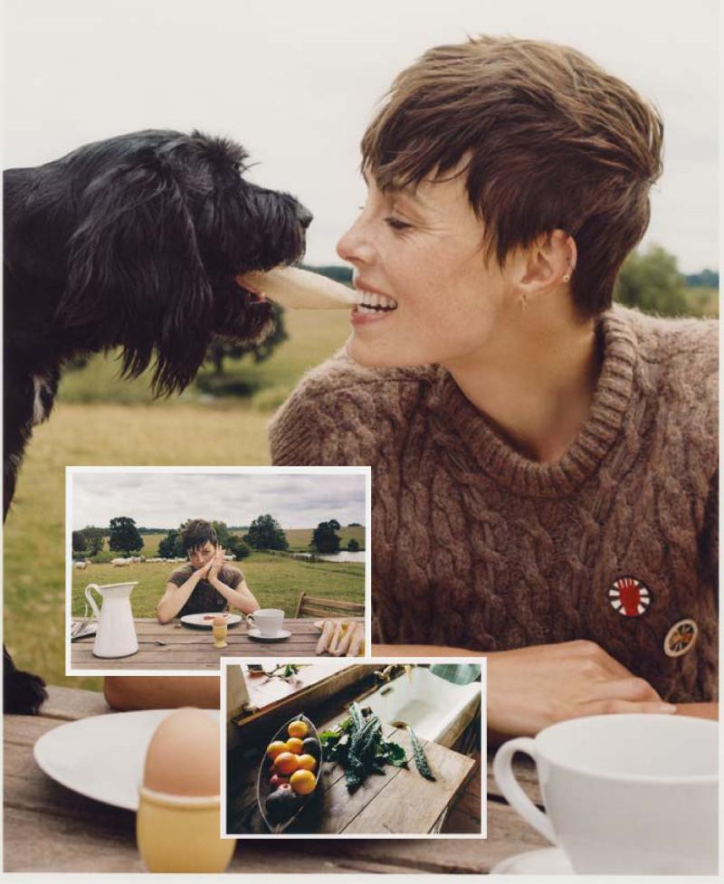 Edie Campbell featured in Filer À L\'anglaise (chapter 1), September 2020