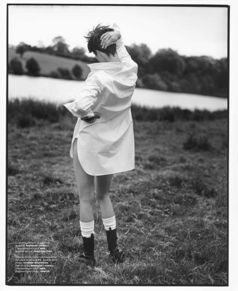 Edie Campbell featured in Filer À L\'anglaise (chapter 2), September 2020