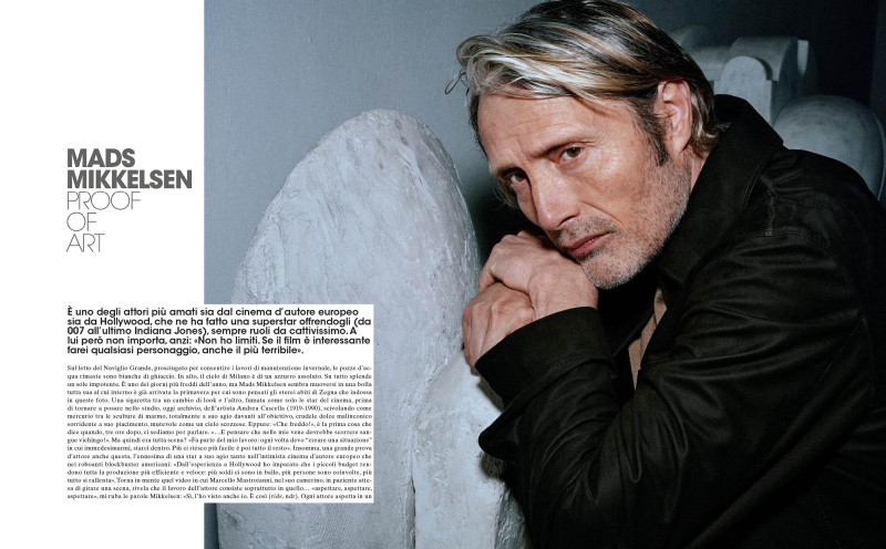 Mads Mikkelsen Proof Of Art, April 2024