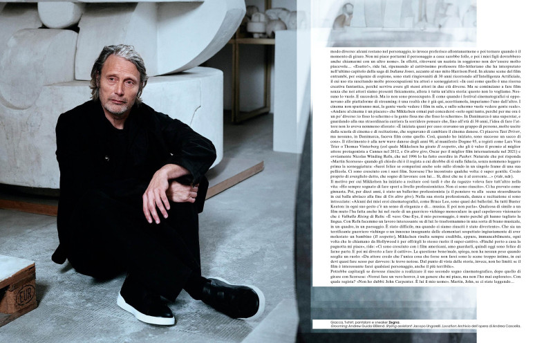 Mads Mikkelsen Proof Of Art, April 2024