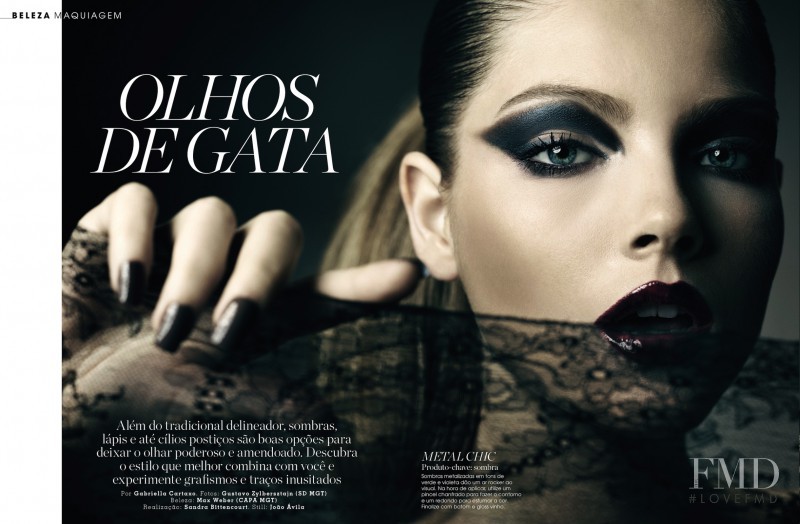 Camila Mingori featured in Olhos De Gata, April 2013