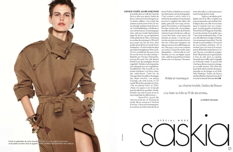 Saskia de Brauw featured in Special Mode, February 2024