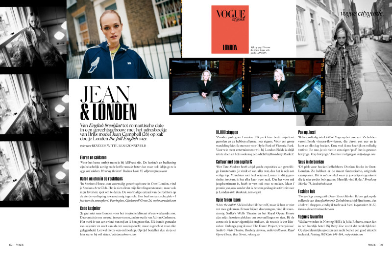 Jean Campbell featured in Prêt-à-paris, March 2024