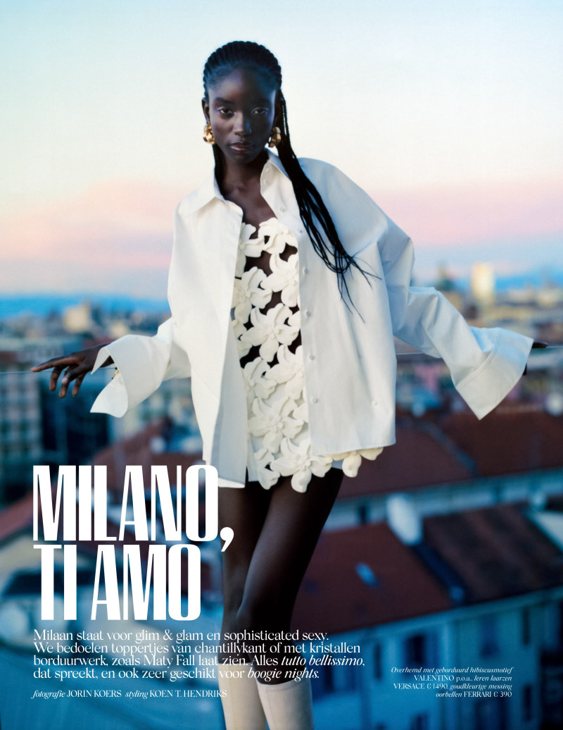 Maty Fall Diba featured in Milano Ti Amo, March 2024