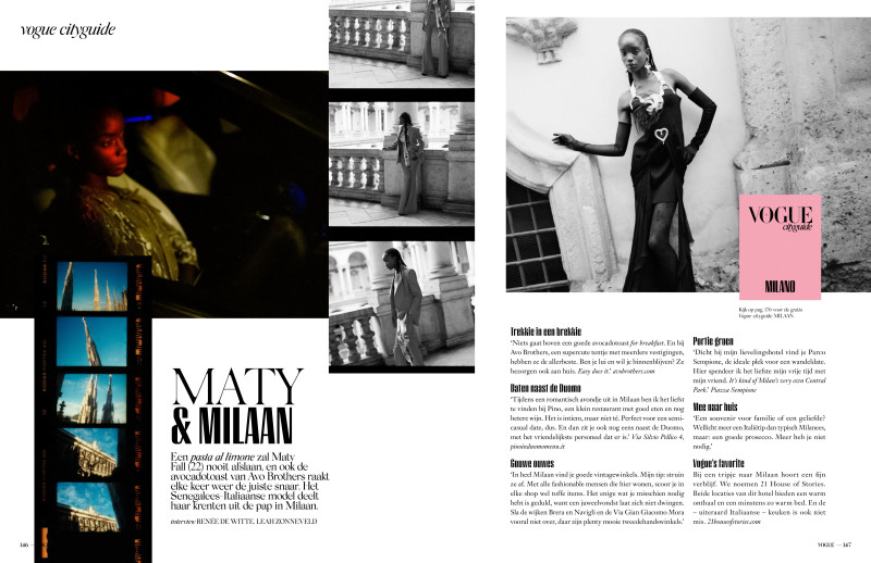 Maty Fall Diba featured in Milano Ti Amo, March 2024