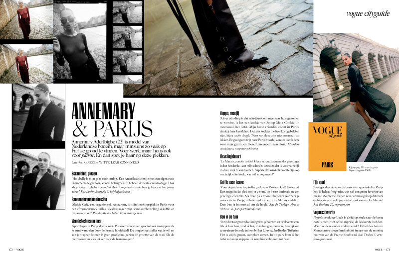 Annemary Aderibigbe featured in Prêt-à-paris, March 2024