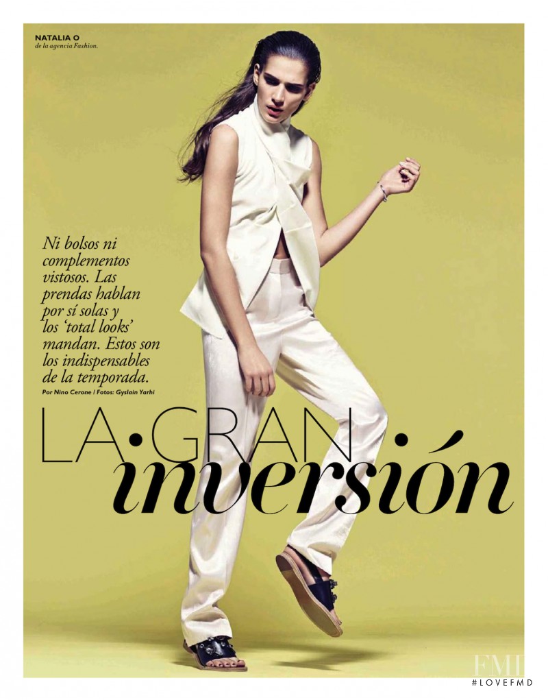 Natalia Oberhanss featured in La Gran Inversion, March 2013