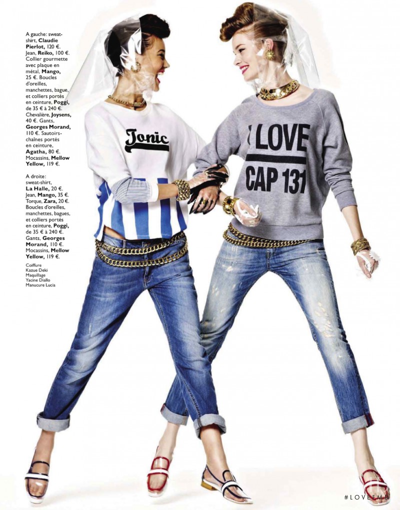 Gwen Loos featured in Gangs De Mode, March 2013