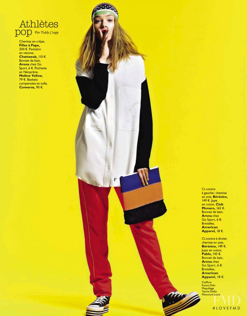 Gwen Loos featured in Gangs De Mode, March 2013