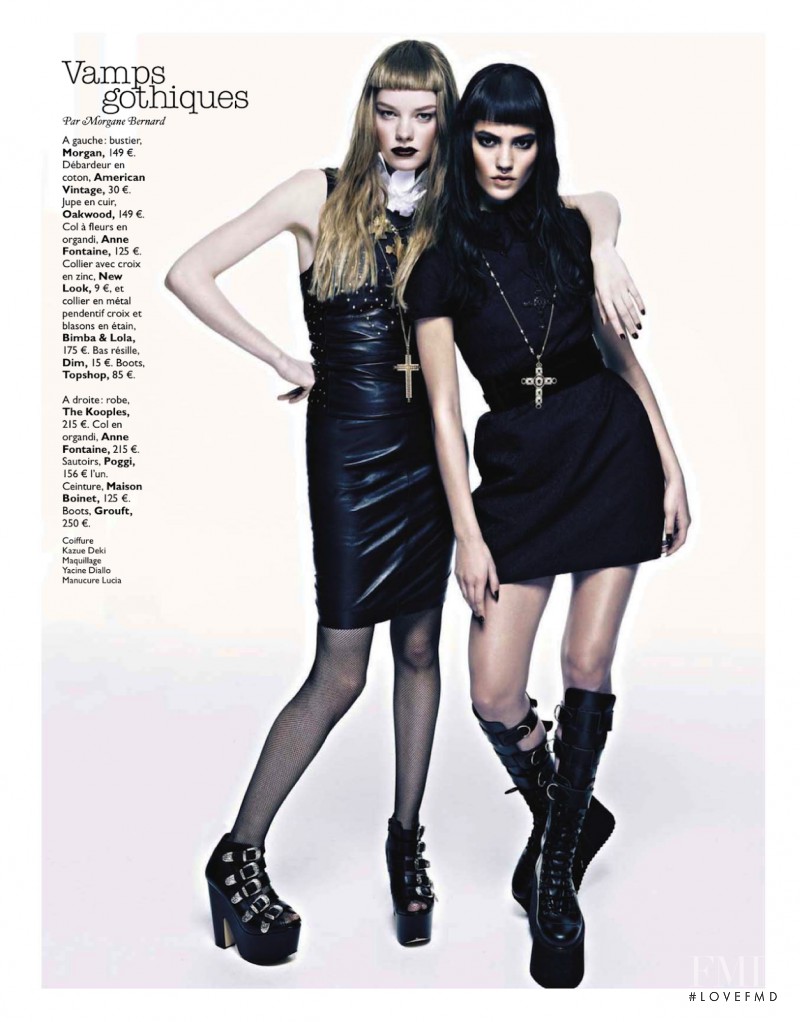 Gwen Loos featured in Gangs De Mode, March 2013