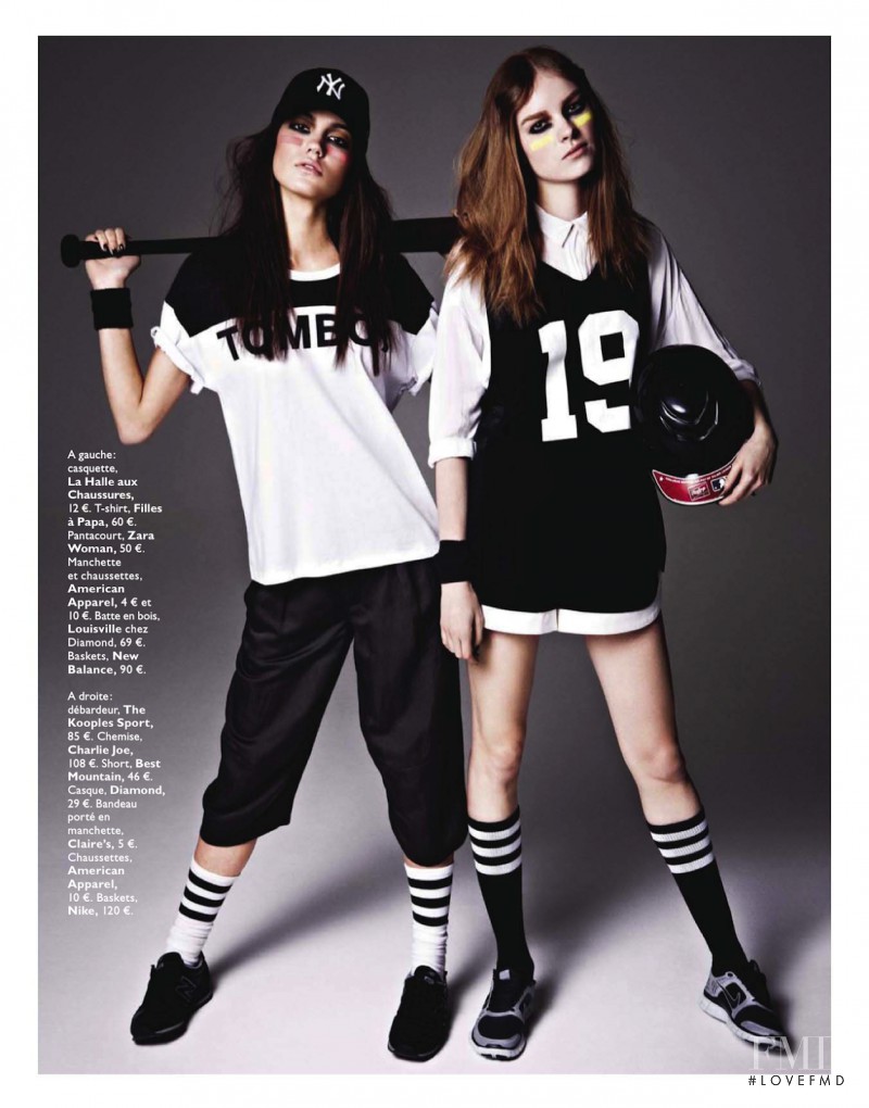 Gwen Loos featured in Gangs De Mode, March 2013