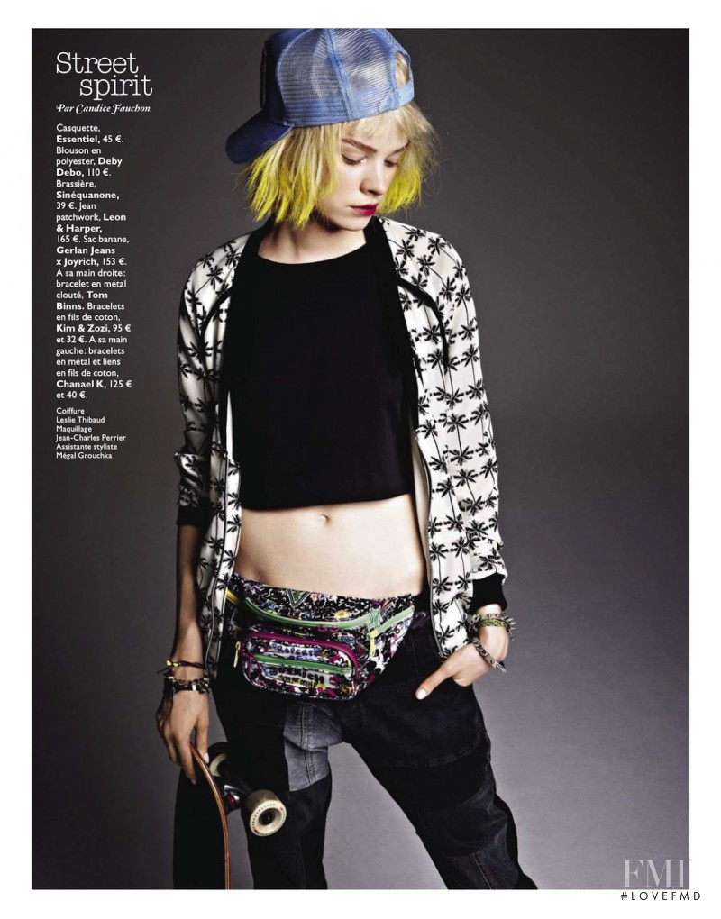 Gwen Loos featured in Gangs De Mode, March 2013