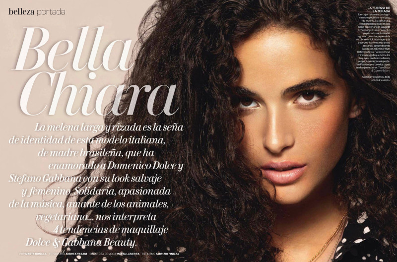 Chiara Scelsi featured in Bella Chiara, September 2020