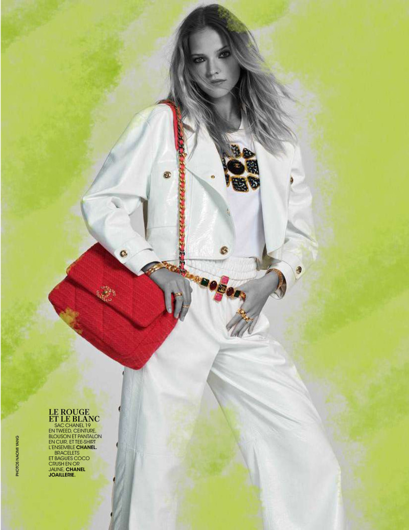 Sasha Luss featured in Flash Bags, September 2020