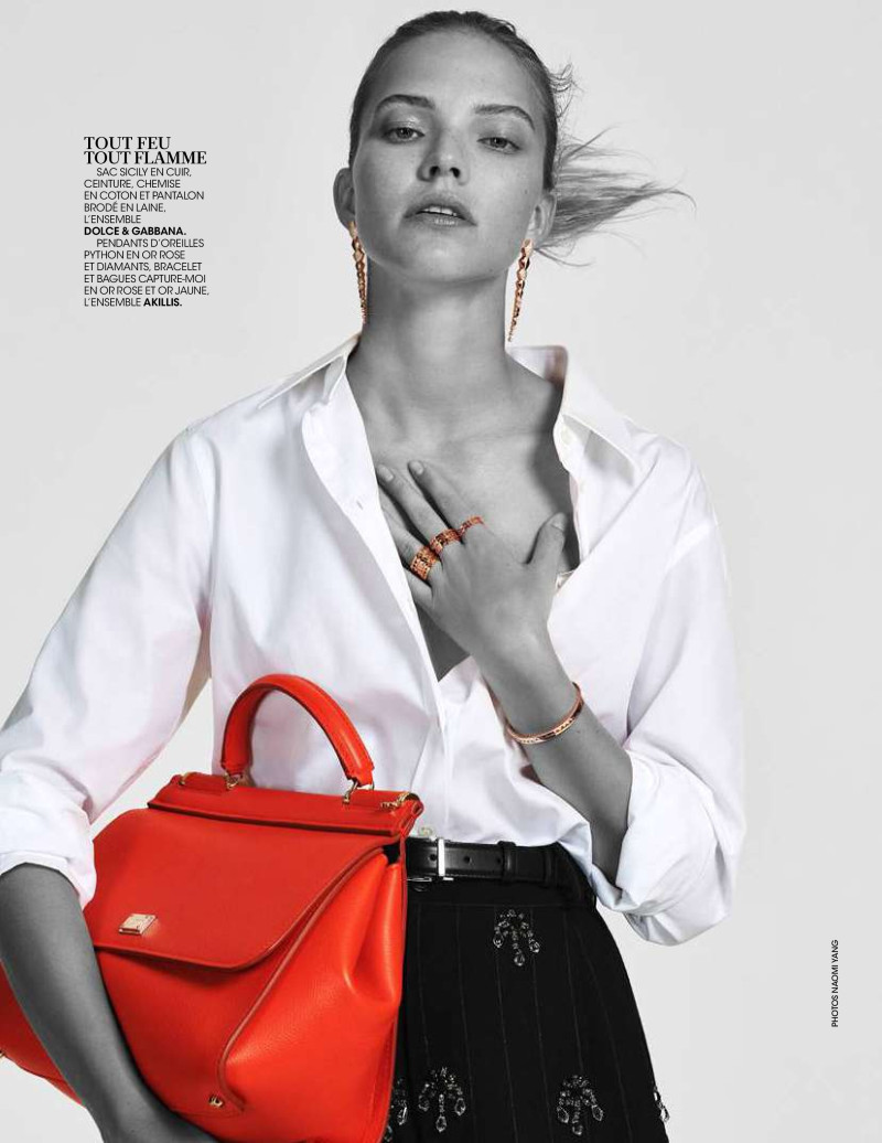 Sasha Luss featured in Flash Bags, September 2020