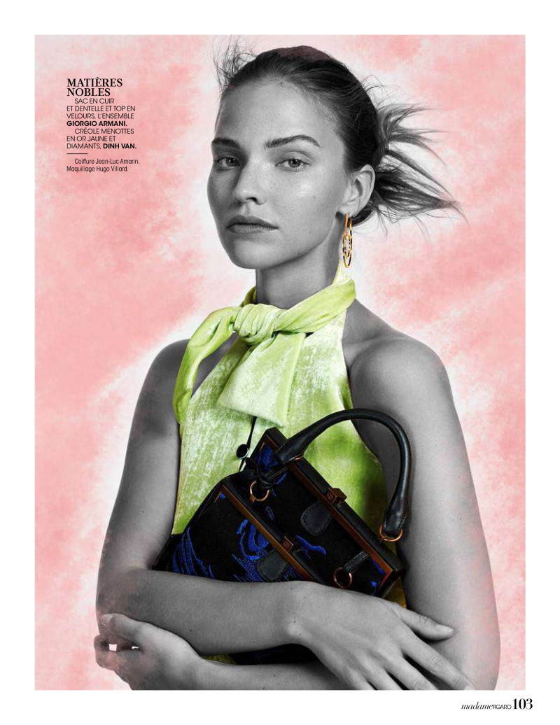 Sasha Luss featured in Flash Bags, September 2020