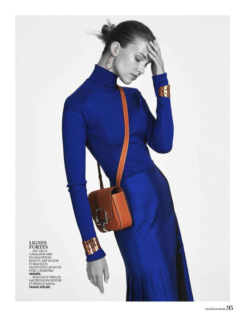 Sasha Luss featured in Flash Bags, September 2020