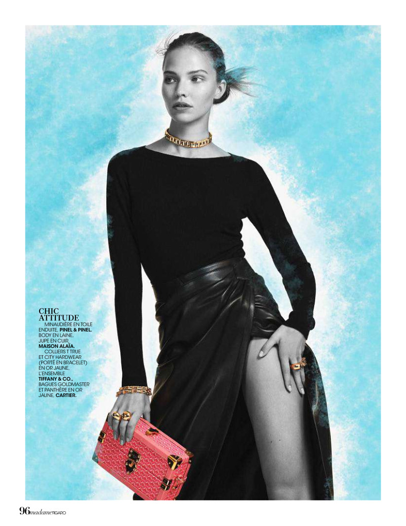 Sasha Luss featured in Flash Bags, September 2020