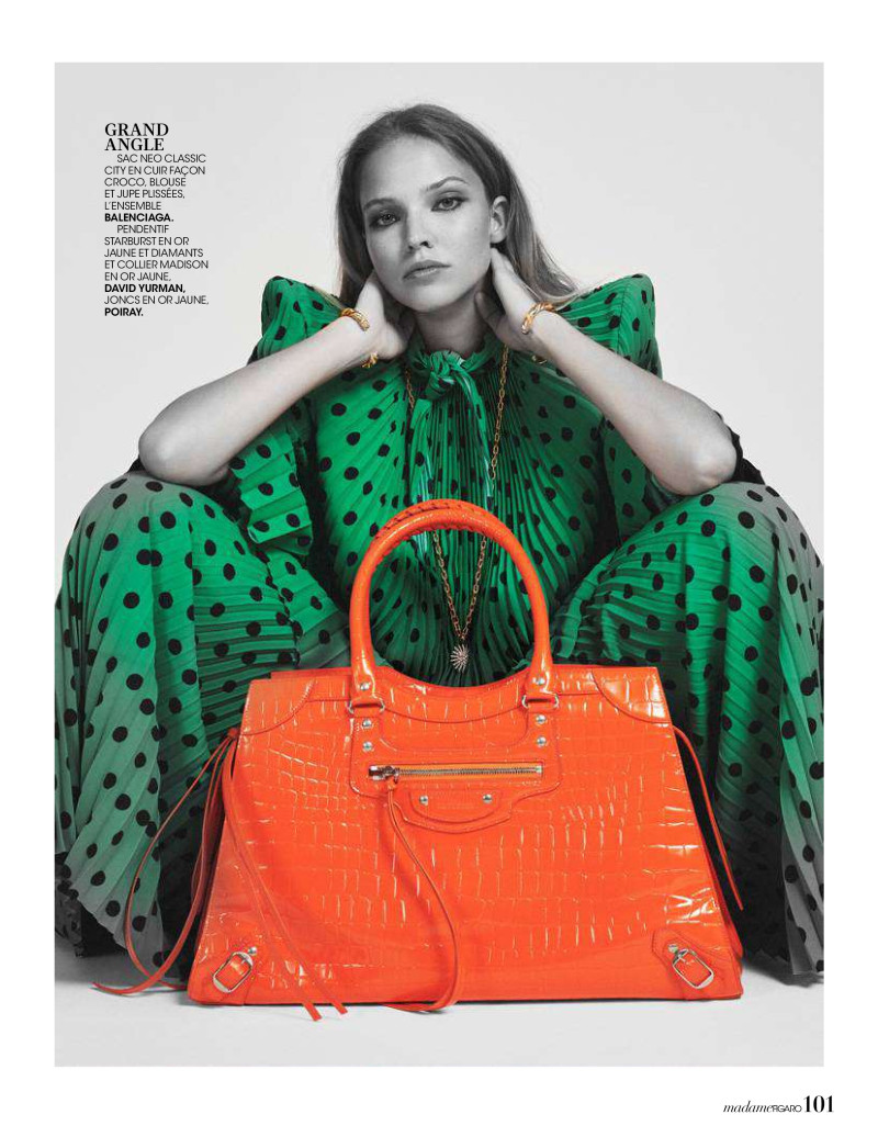 Sasha Luss featured in Flash Bags, September 2020