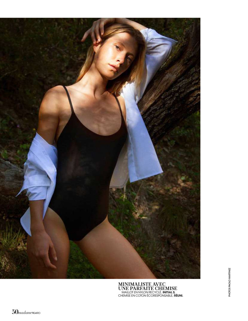 Sophie Strobele featured in Bain De Nature, July 2020