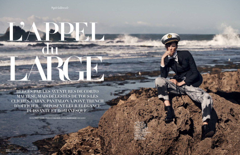 Manon Leloup featured in L\'appel Du Large, February 2020