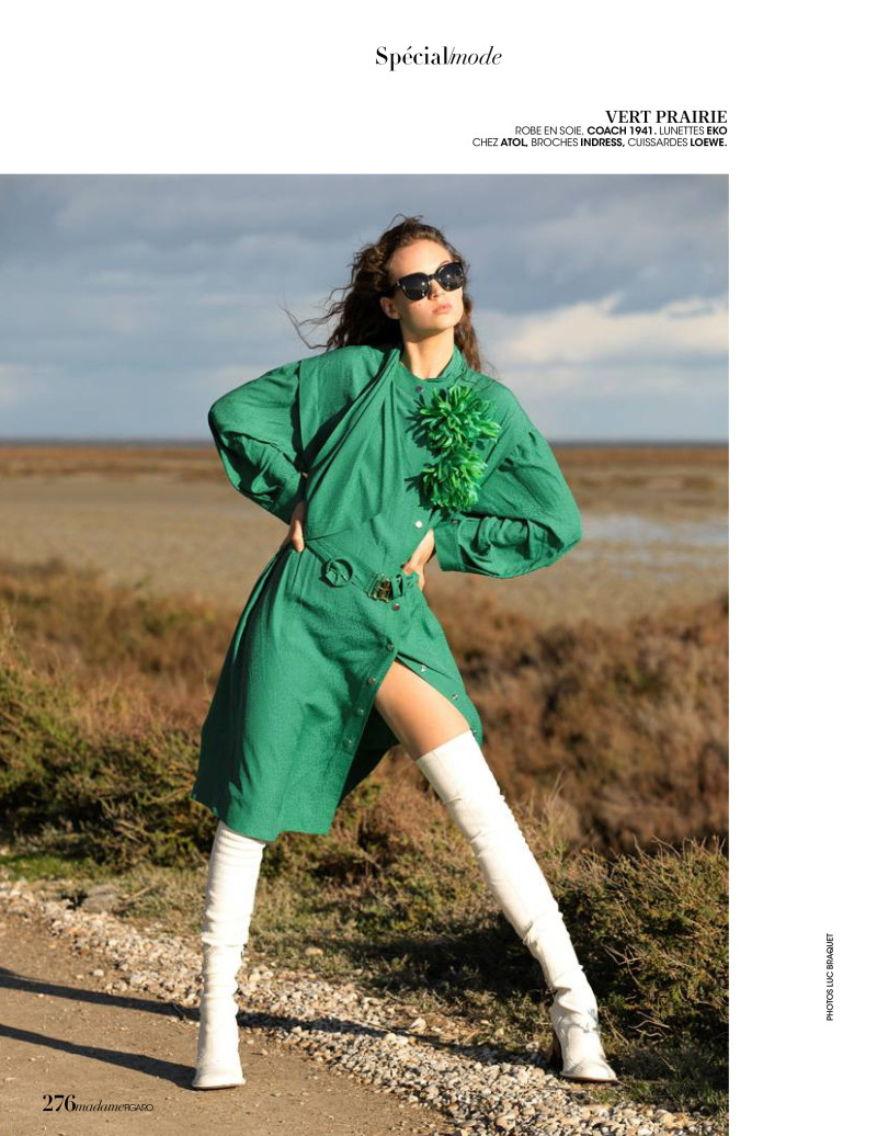 Adrienne Juliger featured in L\'instinct De La Couleur, February 2020