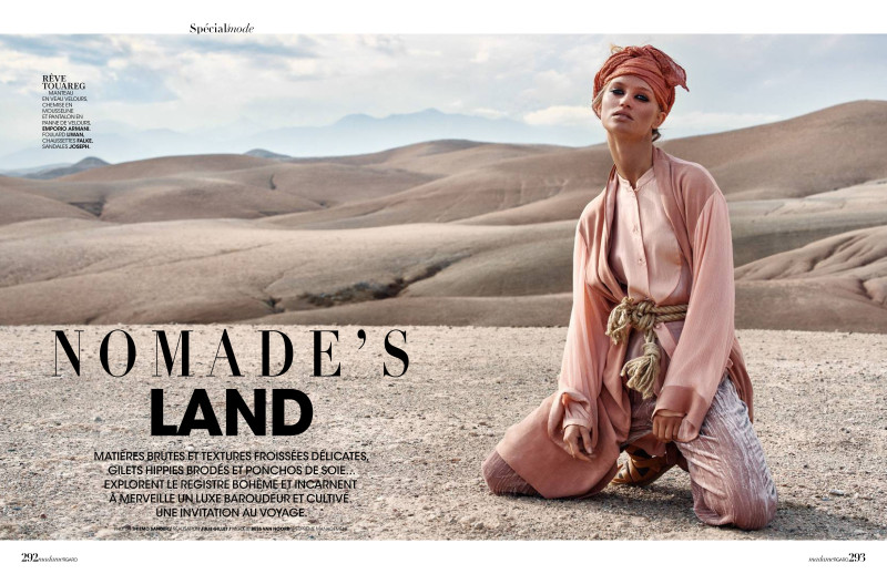 Bess Van Noord featured in Nomade\'s Land, February 2020