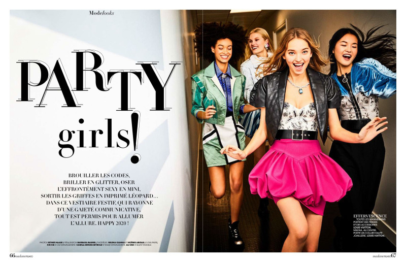 Xin Xie featured in Party Girls!, December 2019